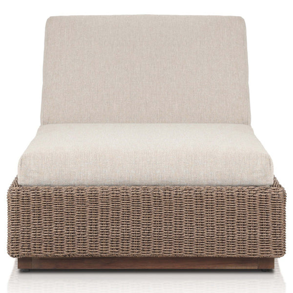 Home Fashion Lorelei Outdoor Chaise Alessi Buff By Four Hands