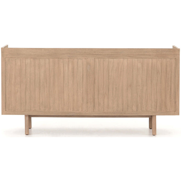 Home Fashion Lula Outdoor Sideboard Washed Brown By Four Hands