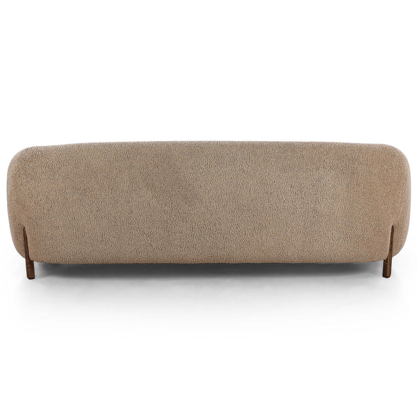 Home Fashion Lyla 86" Sofa Sheepskin Camel By Four Hands