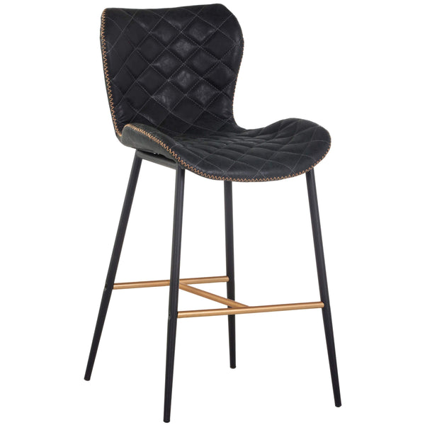 home fashion Lyla Bar & Counter Stool Antique Black Set of 2