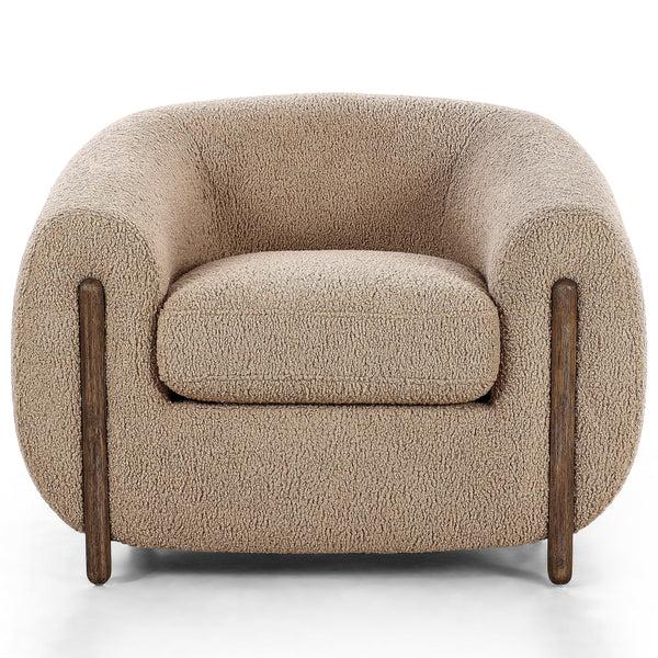 Home Fashion Lyla Chair Sheepskin Camel By Four Hands