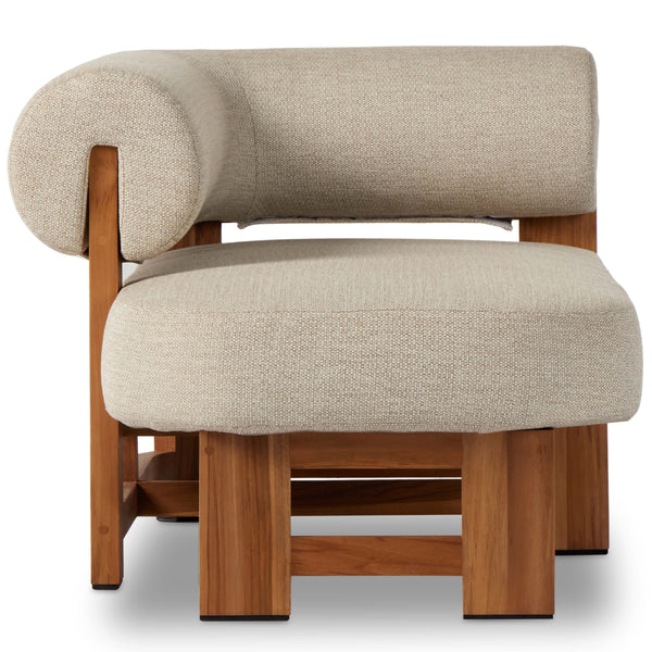 Home Fashion Malta RAF Outdoor Chaise Faye Sand By Four Hands