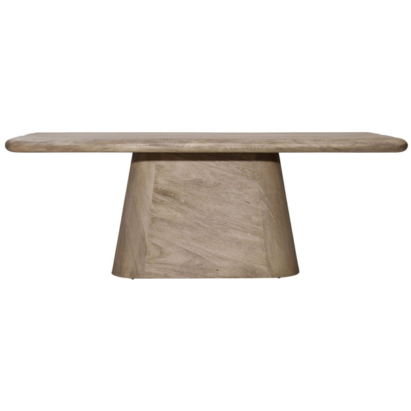 Home Fashion Marci Rectangular Dining Table Natural