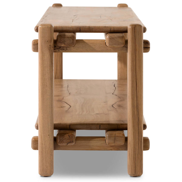 Home Fashion Marcia Low Console Table Natural By Four Hands
