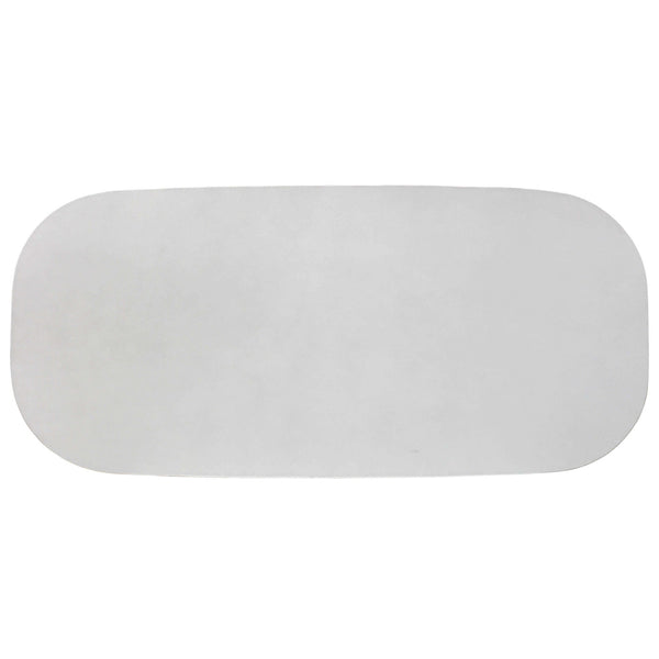 Home Fashion Margot Outdoor Oval Dining Table Light Grey