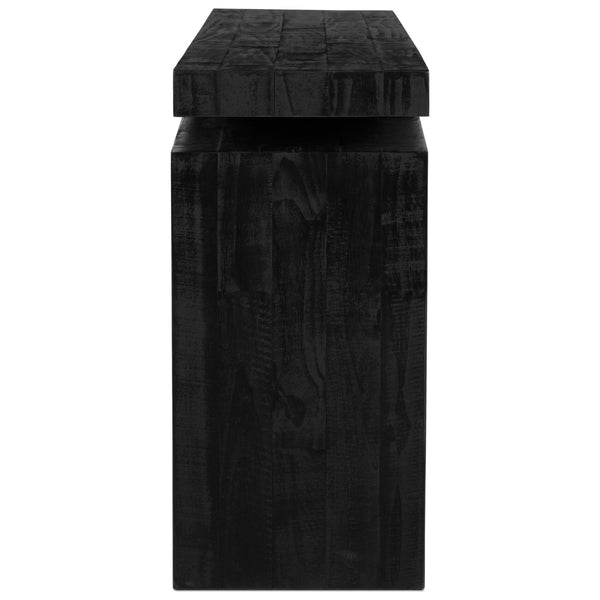 Home Fashion Matthes Large Console Aged Black By Four Hands
