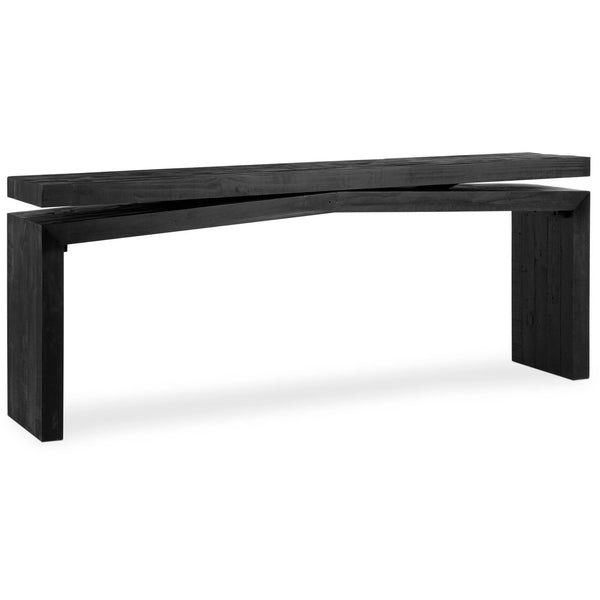 home fashion Matthes Large Console Aged Black by Four Hands