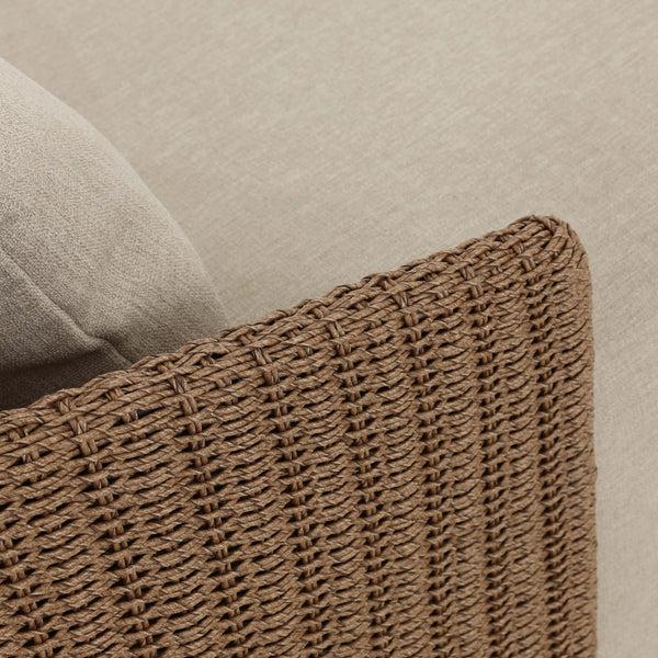 Home Fashion Maven Outdoor Double Chaise Alessi Buff By Four Hands