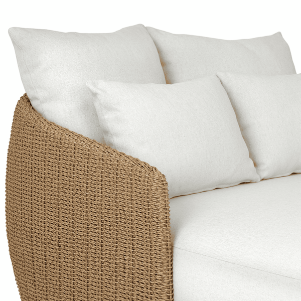 Home Fashion Maven Outdoor Double Chaise Faux Hyacinth By Four Hands