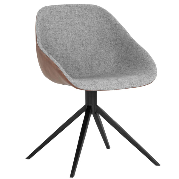 home fashion McCoy Swivel Dining Chair November Grey Set of 2
