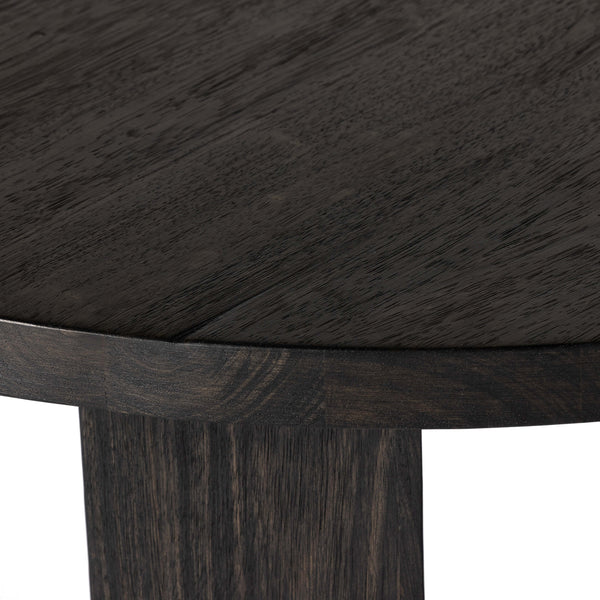 Home Fashion Mesa Large Round Coffee Table Ebony By Four Hands