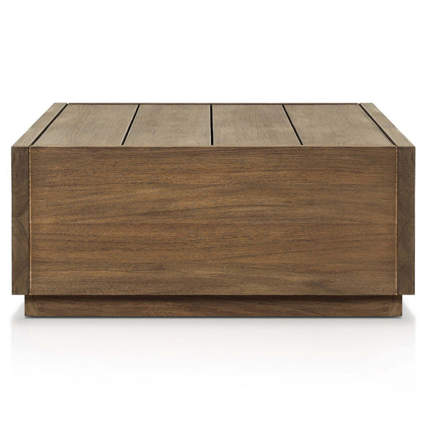 Home Fashion Messo Outdoor Coffee Table Toasted Brown By Four Hands