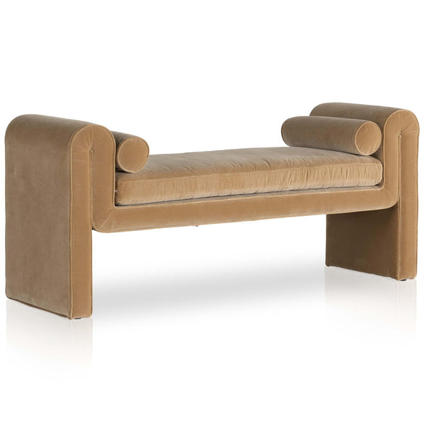 home fashion Mitchell Bench Surrey Camel by Four Hands