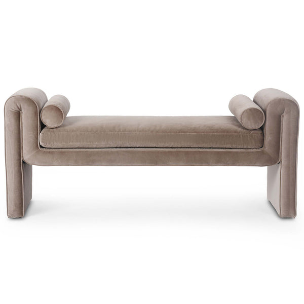 Home Fashion Mitchell Bench Surrey Fossil By Four Hands