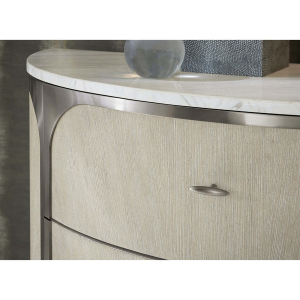 Home Fashion Modern Mood 2 Drawer Nightstand Diamond