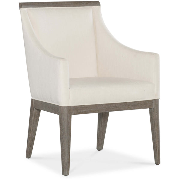 home fashion Modern Mood Arm Chair Cottony Cotton/Mink Set of 2