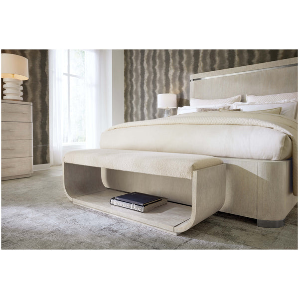 Home Fashion Modern Mood Bed Bench Inverness Natural/Diamond