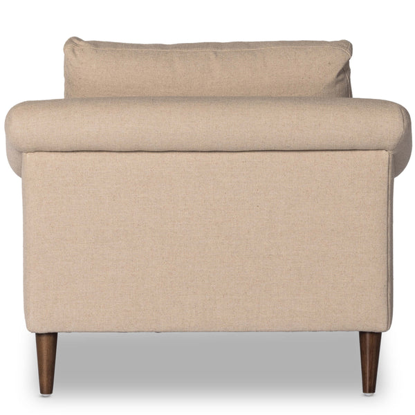 Home Fashion Mollie Chaise Antwerp Taupe By Four Hands