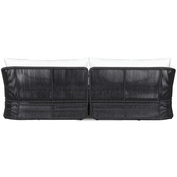 Home Fashion Mondira 97" Outdoor Sofa Arashi Salt By Four Hands