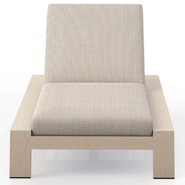 Home Fashion Monterey Outdoor Chaise Faye Sand/Washed Brown By Four Hands