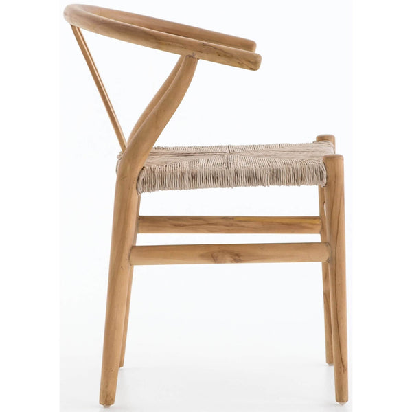 Home Fashion Muestra Dining Chair Natural Teak Set Of 2 By Four Hands