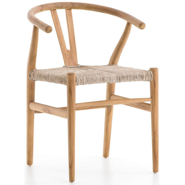 home fashion Muestra Dining Chair Natural Teak Set of 2 by Four Hands