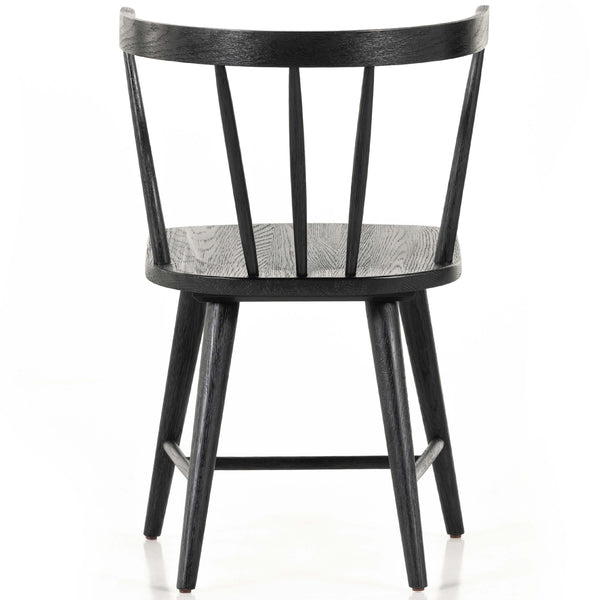 Home Fashion Naples Dining Chair Black Oak Set Of 2 By Four Hands