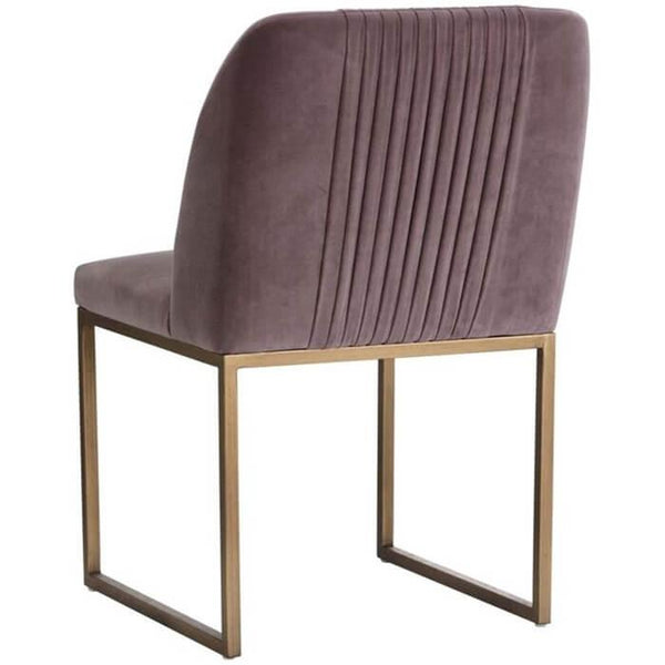 Home Fashion Nevin Dining Chair Blush Purple Set Of 2