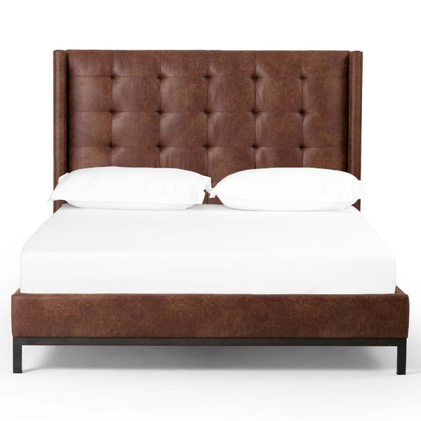 Home Fashion Newhall 55" Bed Vintage Tobacco By Four Hands