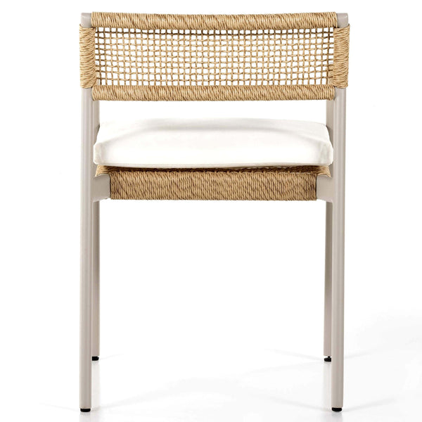 Home Fashion Niles Outdoor Dining Arm Chair Natural By Four Hands