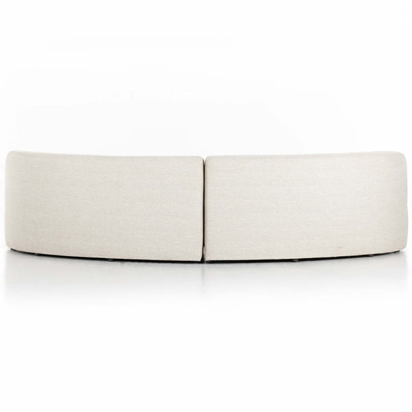 Home Fashion Opal Outdoor 2 Piece Curved Sectional By Four Hands