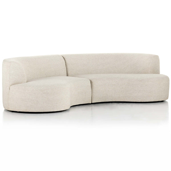 home fashion Opal Outdoor 2 Piece Curved Sectional by Four Hands