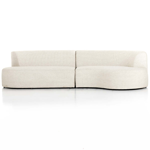 Home Fashion Opal Outdoor 2 Piece RAF Sectional By Four Hands