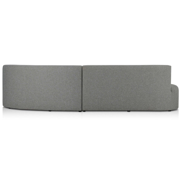 Home Fashion Opal Outdoor 2 Piece Sectional Hayes Smoke By Four Hands