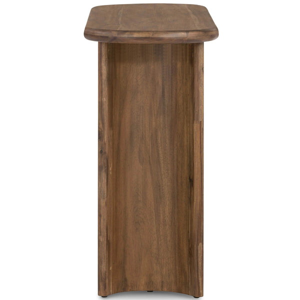 Home Fashion Paden Console Table Seasoned Brown Acacia By Four Hands