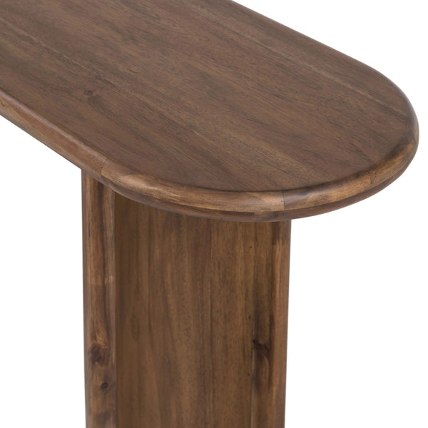 Home Fashion Paden Console Table Seasoned Brown Acacia By Four Hands