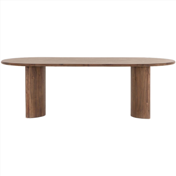 Home Fashion Paden Dining Table Seasoned Brown Acacia By Four Hands