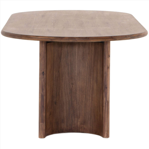 Home Fashion Paden Dining Table Seasoned Brown Acacia By Four Hands