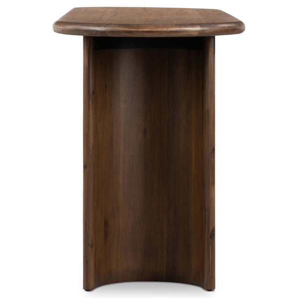 Home Fashion Paden Large Console Table Seasoned Brown Acacia By Four Hands