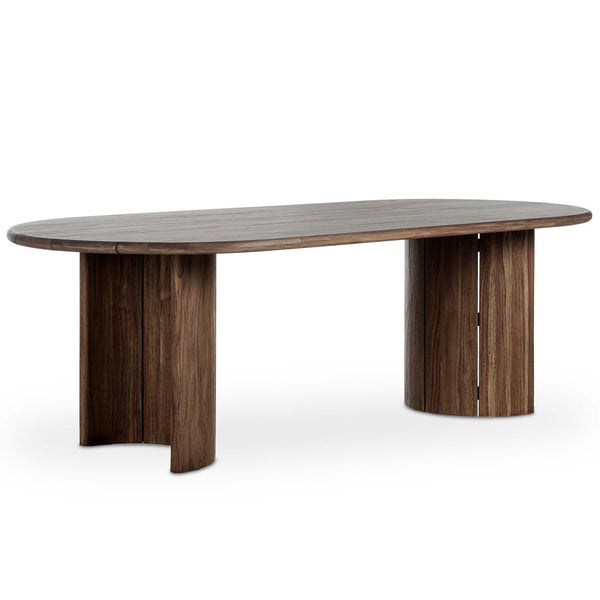home fashion Paden Outdoor Dining Table Stained Toasted Brown by Four Hands