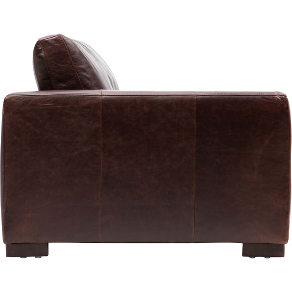 Home Fashion Paul Leather Sofa Oil Buffalo Chocolate