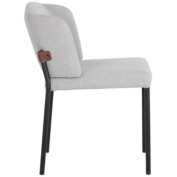 Home Fashion Pearce Dining Chair Light Grey Set Of 2