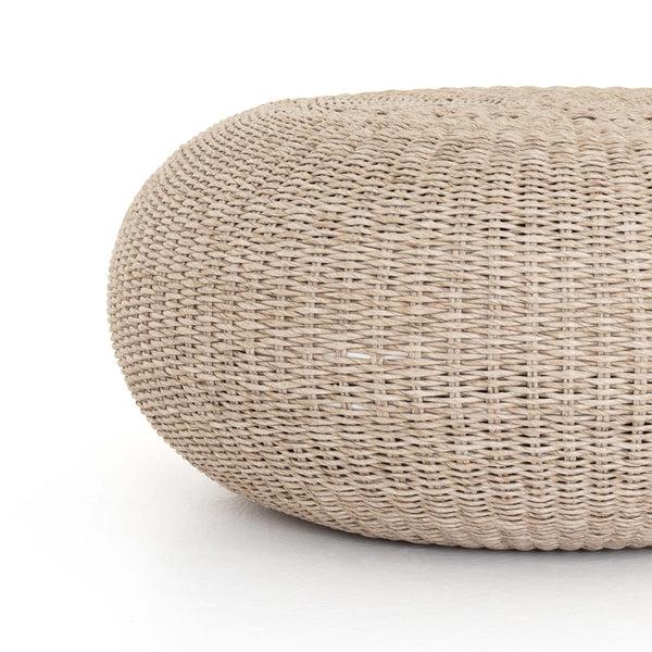 Home Fashion Phoenix Outdoor Coffee Table Vintage White By Four Hands