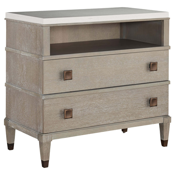 home fashion Playlist 2 Drawer Nightstand Smoke on the Water