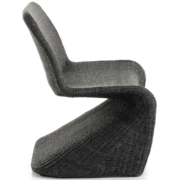 Home Fashion Portia Outdoor Dining Bench Coal By Four Hands