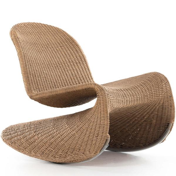 home fashion Portia Outdoor Rocking Chair Natural by Four Hands
