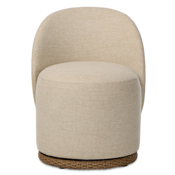 Home Fashion Quaid Outdoor Dining Chair Alessi Buff Set Of 2 By Four Hands