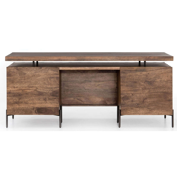 Home Fashion Raffael Desk Antique Brown By Four Hands