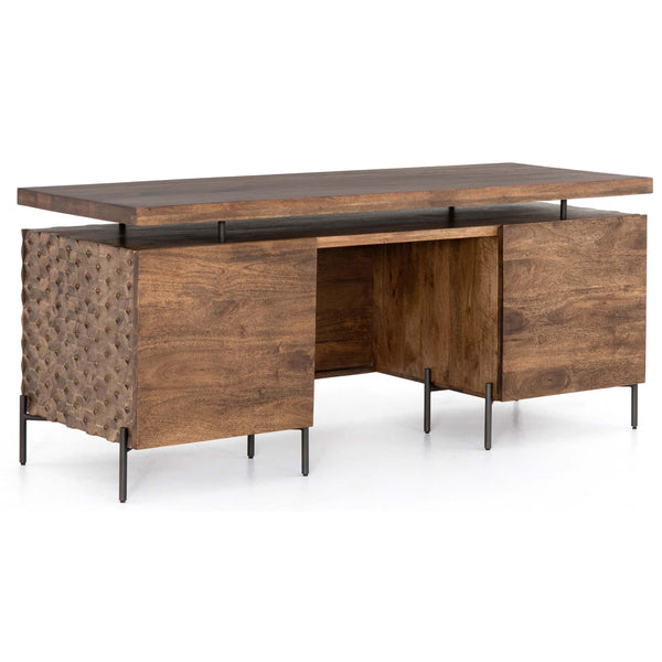 home fashion Raffael Desk Antique Brown by Four Hands