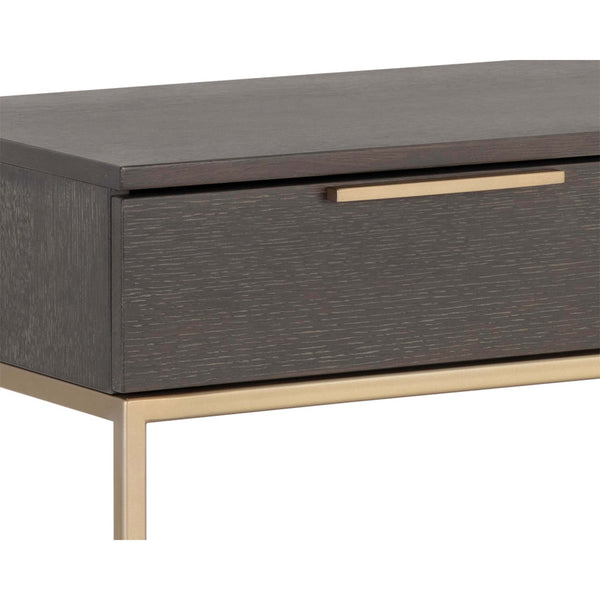Home Fashion Rebel Console Table W/Drawers Charcoal Grey